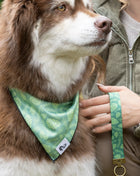 Pine Cone Pup Bandana & Matching Keychain