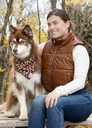 Woodland Tales Dog Bandana & Matching Keychain