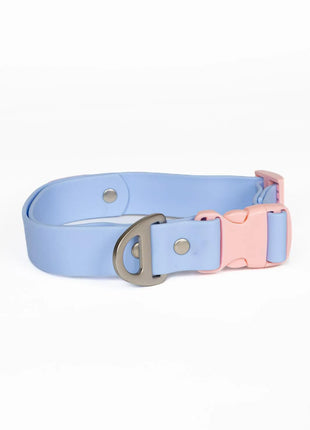 Blue Sky Orchid Waterproof Dog Collar