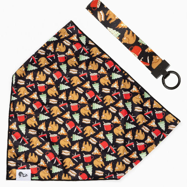 Woodland Tales Dog Bandana & Matching Keychain