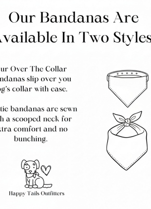 Spring Flowers Dog Bandana New Arrivals