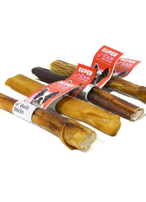 6" Jumbo Bully Sticks (10-Pack)