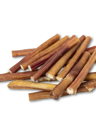 All-Natural Beef Bully Stick Dog Treats, High Protein & Long-Lasting Chews – 6-Inch Thick (3-Pack)