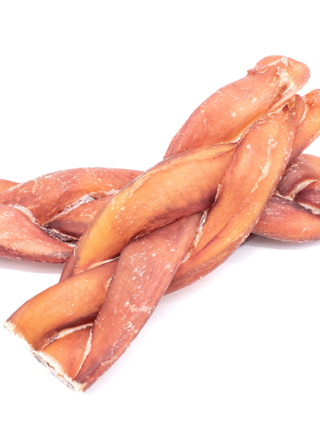 6 Inch Jumbo Braided Bully Stick