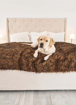 PupProtector™ Waterproof Throw Blanket - Brown