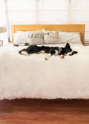 PupProtector™ Waterproof Throw Blanket - Polar White