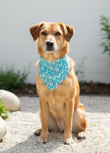 Llama Dog Bandana