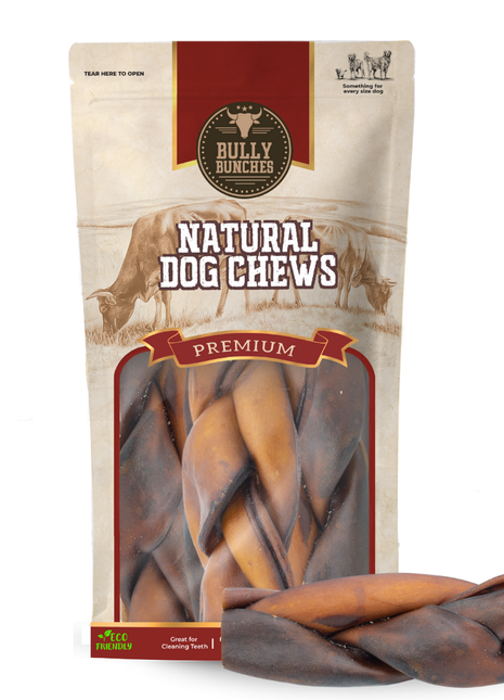 5-6 Inch Large Braided Collagen Stick