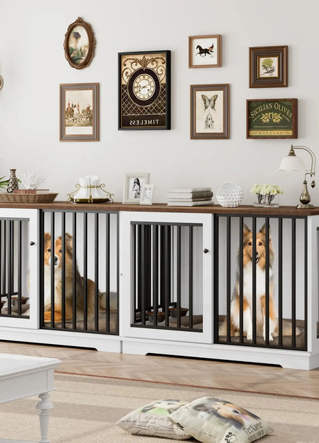 47.2" Diaz Large Dog Crates Furniture