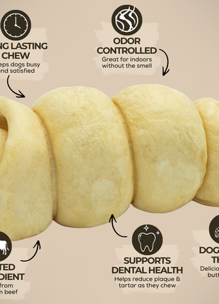 5-6 Inch Peanut Butter Cheek Roll