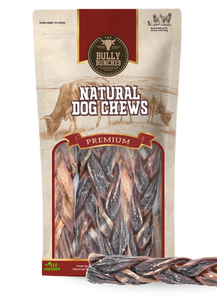 6 Inch Braided Jerky Stick
