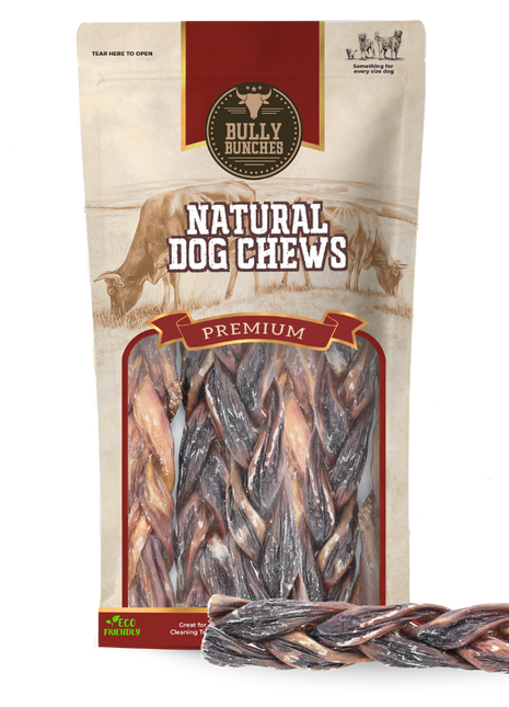 6 Inch Braided Jerky Stick