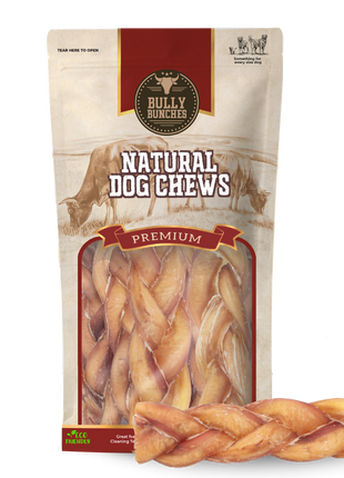 6 Inch Jumbo Braided Bully Stick