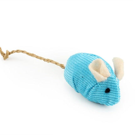 6pcs Mix Cat Toy Catnip Plush Mice