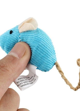 6pcs Mix Cat Toy Catnip Plush Mice