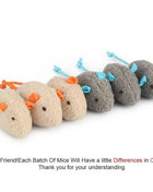 6pcs Mix Cat Toy Catnip Plush Mice