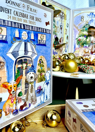 Dog Treats Advent Calendar - 24 Holiday Treats for Dogs