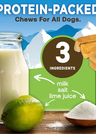 Gold Yak Chews for Small Dogs (4 - 75 sticks)