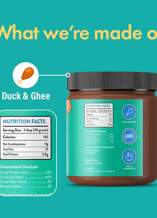 Duck and Ghee Meat Spread | NEW 12oz Jar