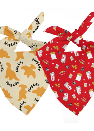 Chicken Nugget Dog Bandana