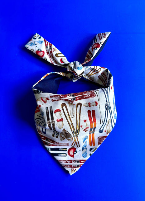 Skiing Dog Bandana