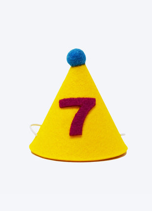 PAWTY HAT - Purple Number