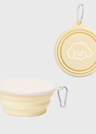Single Foldable Pet Travel Bowl by Milou & Lumi