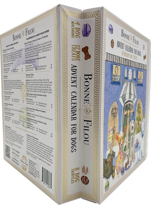 Dog Treats Advent Calendar - 24 Holiday Treats for Dogs