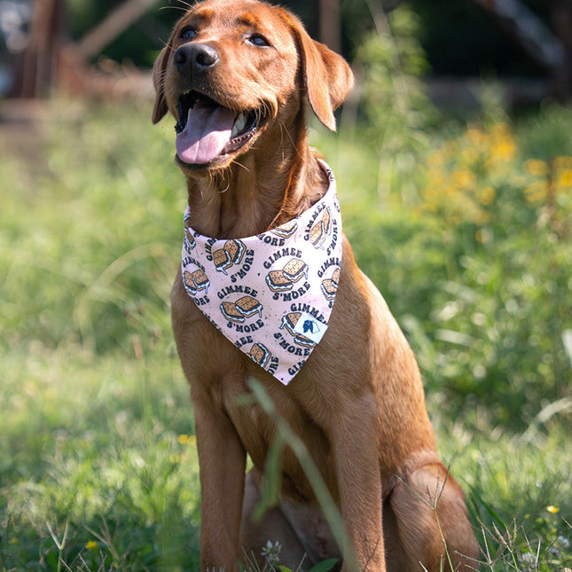 Camping & Smores Dog Bandana