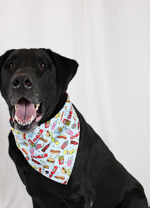 Pizza & Food Dog Bandana