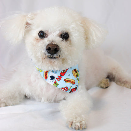 Pizza & Food Dog Bandana