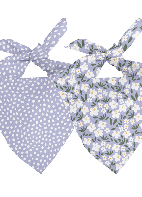 Lavender Dog Bandana