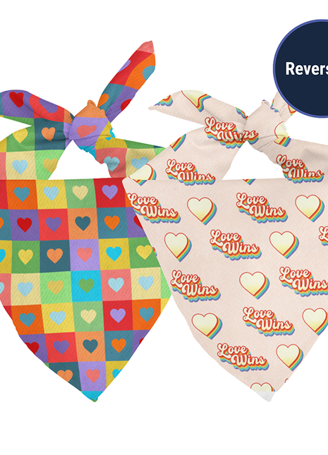 Love Wins Dog Bandana