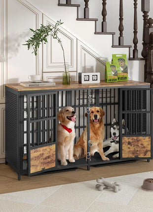 63" Cohen Large Dog Crates Furniture
