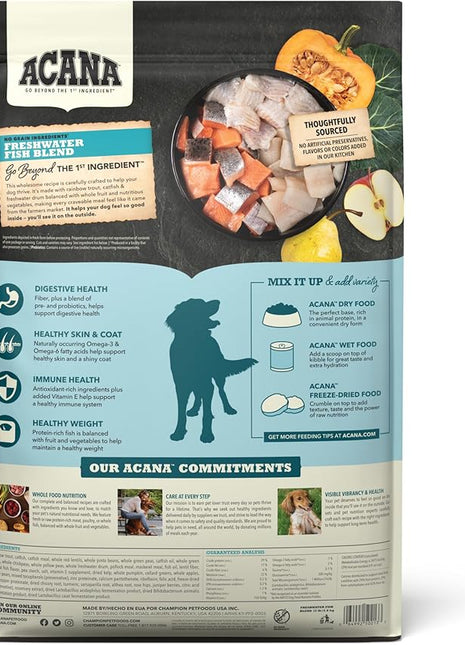 Acana Adult Grain Free Freshwater Fish Dog Food