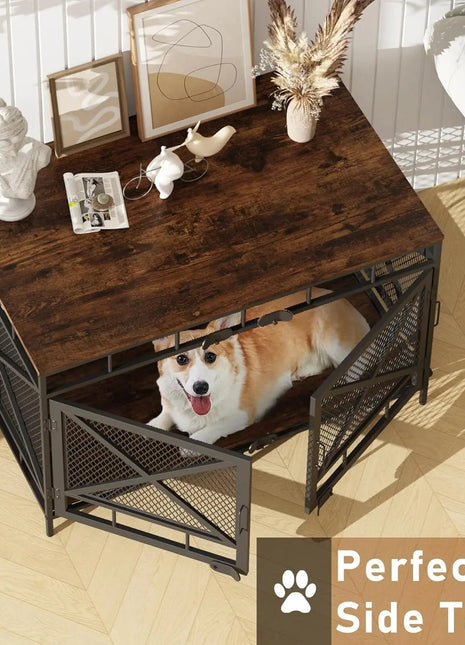43.3" Zubair Large Dog Crates Furniture