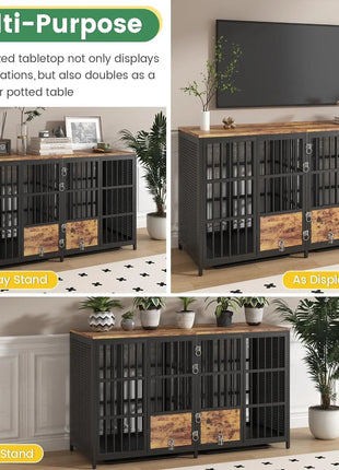 63" Cohen Large Dog Crates Furniture