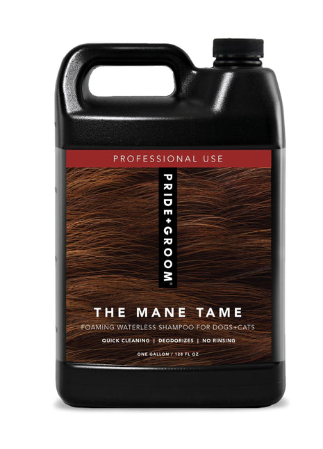 THE MANE TAME Waterless Foaming Dog & Cat Shampoo | No-Rinse, Quick Freshen-Up