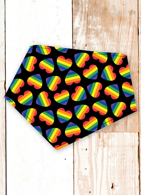 "Love is Love" Dog Bandana