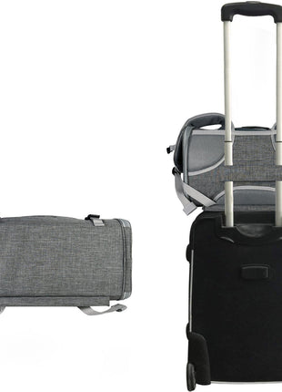 Mr. Peanut's Monterey Series Airline Compliant Horizontal Backpack Pet Carrier