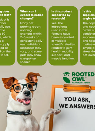 Joint & Muscle Health (Cats & Small Dogs) - Pup List