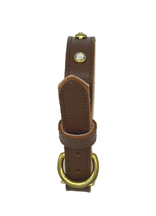 Plain Leather Dog Collar