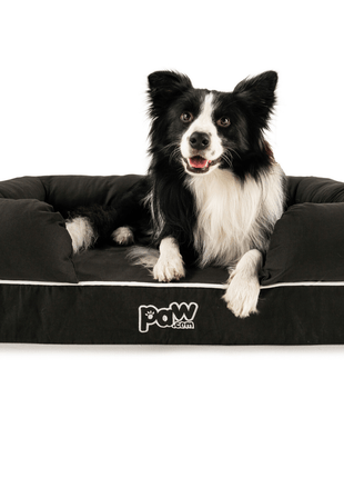 PupLounge™ Memory Foam Dog Bed Cover - Charcoal Grey (Bed Not Included) - Small
