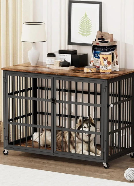 43.3" Rowan Large Dog Crates Furniture