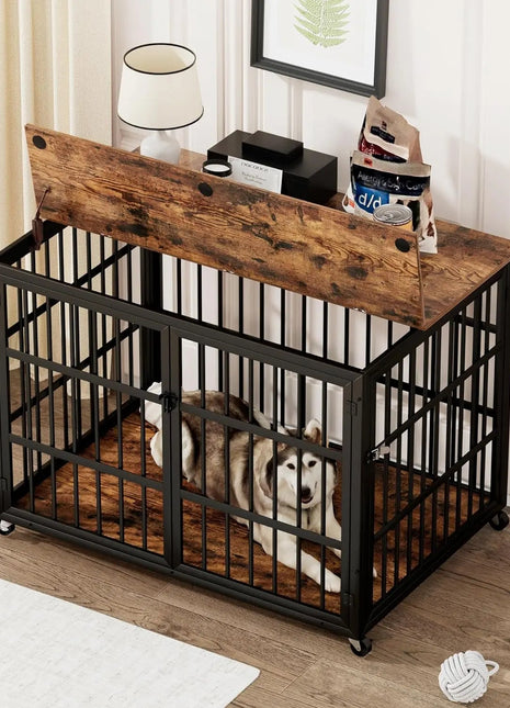 43.3" Rowan Large Dog Crates Furniture