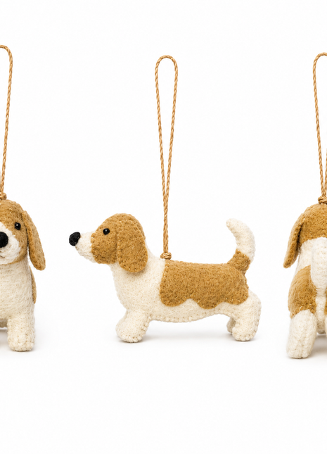 Felt Corgi Ornament