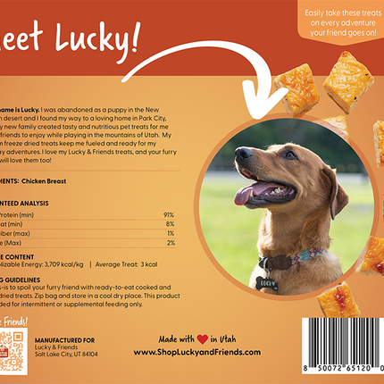 Lucky & Friends Chicken Breast Dog Treat