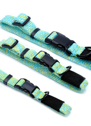 Adventure Style Flat Weave Mountain Wave Climbing Rope Dog Collar