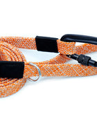 Adventure Style Mountain Sunrise Flat Weave Climbing Rope Dog Leash
