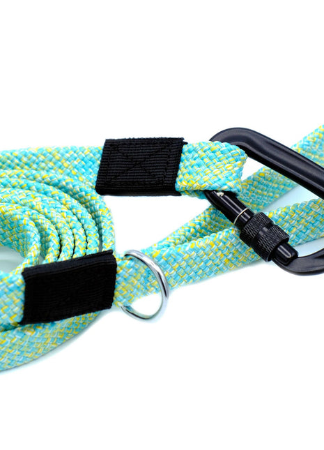 Adventure Style Mountain Wave Flat Weave Climbing Rope Dog Leash